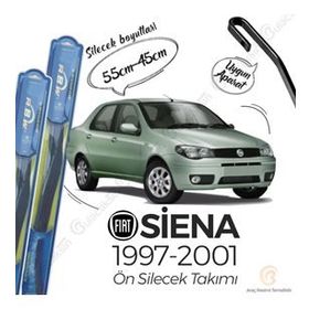 R.B.W Fiat Siena Ön 1998-2002 Hibrit Silecek Takımı
