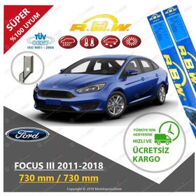 R.B.W Ford Focus 3 Sedan 2011-2018 Ön Muz Silecek Takımı