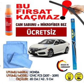 R.B.W Honda Civic Fc5 Muz 2017-2021 Silecek Takımı