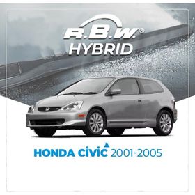 R.B.W Honda Civic HB Ön 2001-2005 Hibrit Silecek Takımı