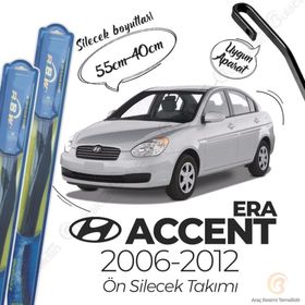 R.B.W Hyundai Accent Era Ön 2006-2012 Hibrit Silecek Takımı