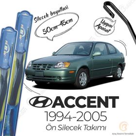 R.B.W Hyundai Accent Ön 1994-2005 Hibrit Silecek Takımı