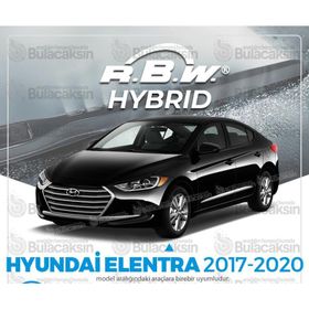 R.B.W Hyundai Elantra 2017-2020 Hibrit Ön Silecek Takımı