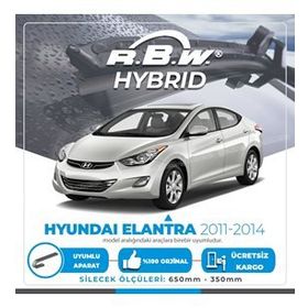 R.B.W Hyundai Elantra Ön 2011-2015 Hibrit Silecek Takımı