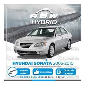 R.B.W Hyundai Sonata Ön 2005-2010 Hibrit Silecek Takımı