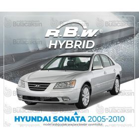 R.B.W Hyundai Sonata Ön 2005-2010 Hibrit Silecek Takımı