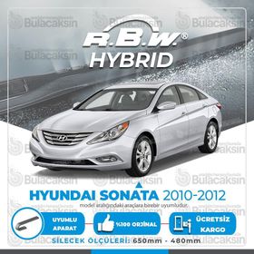 R.B.W Hyundai Sonata Ön 2010-2012 Hibrit Silecek Takımı