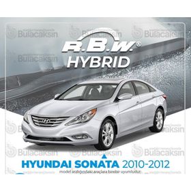 R.B.W Hyundai Sonata Ön 2010-2012 Hibrit Silecek Takımı