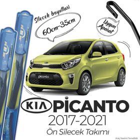 R.B.W Kia Picanto Ön 2017-2021 Hibrit Silecek Takımı