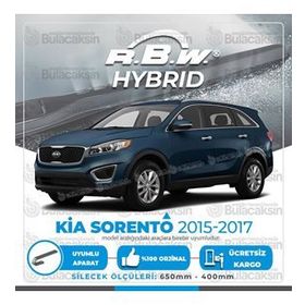 R.B.W Kia Sorento Ön 2015-2017 Hibrit Silecek Takımı