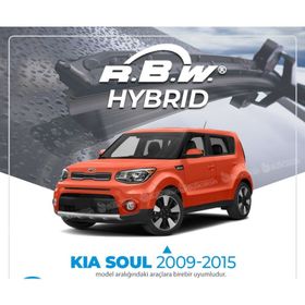 R.B.W Kia Soul Ön 2009-2015 Hibrit Silecek Takımı
