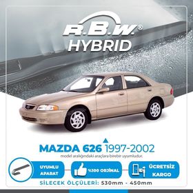 R.B.W Mazda 626 Ön 1997-2002 Hibrit Silecek Takımı