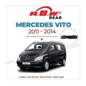 R.B.W Mercedes Vito 2011-2014 Arka Silecek