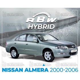 R.B.W Nissan Almera Ön 2000-2006 Hibrit Silecek Takımı