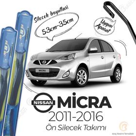 R.B.W Nissan Micra Ön 2011-2016 Hibrit Silecek Takımı