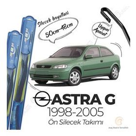 R.B.W Opel Astra G Ön 1997-2005 Hibrit Silecek Takımı