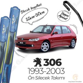 R.B.W Peugeot 306 Ön 1993-2003 Hibrit Silecek Takımı