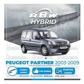 R.B.W Peugeot Partner M5 Hibrit 2002-2011 Ön Silecek Takımı