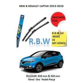 R.B.W Renault Captur 2013-2016 Ön Muz Silecek Takımı