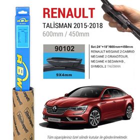 R.B.W Renault Talisman 2015-2020 Muz Silecek Takımı