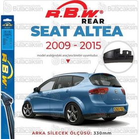R.B.W Seat Altea 2009-2015 Araca Özel Arka Muz Silecek