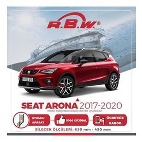 R.B.W Seat Arona 2017-2020 Muz Silecek Takımı