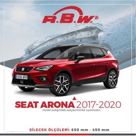 R.B.W Seat Arona 2017-2020 Muz Silecek Takımı
