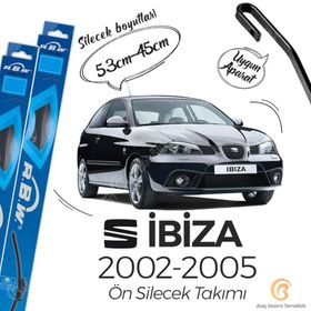 R.B.W Seat Ibiza 2002-2005 Muz Silecek Takımı