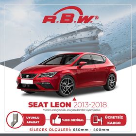R.B.W Seat Leon 2013-2017 Ön Muz Silecek Takımı