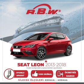 R.B.W Seat Leon 2013-2017 Ön Muz Silecek Takımı