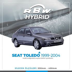 R.B.W Seat Toledo Hibrit 1999-2004 Ön Silecek Takımı