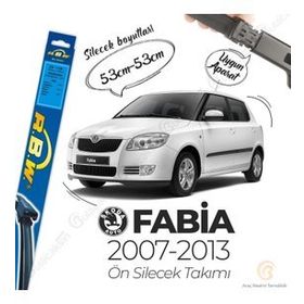 R.B.W Skoda Fabia 2007-2013 Hibrit Ön Silecek Takımı