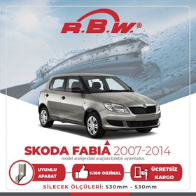R.B.W Skoda Fabia 2007-2014 Ön Muz Silecek Takımı