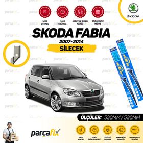 R.B.W Skoda Fabia 2007-2014 Ön Muz Silecek Takımı