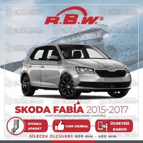 R.B.W Skoda Fabia 2014-2021 Muz Silecek Takımı