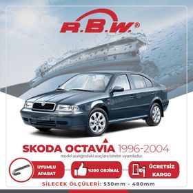 R.B.W Skoda Octavia 1996-2004 Muz Silecek Takımı