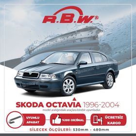R.B.W Skoda Octavia 1996-2004 Muz Silecek Takımı