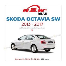 R.B.W Skoda Octavia SW 5E5 2013-2017 Arka Silecek