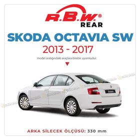 R.B.W Skoda Octavia SW 5E5 2013-2017 Arka Silecek