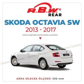 R.B.W Skoda Octavia SW 5E5 2013-2017 Arka Silecek