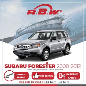 R.B.W Subaru Forester 2008-2012 Muz Silecek Takımı