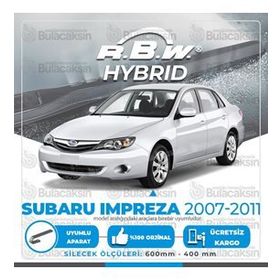R.B.W Subaru Impreza Hibrit 2007-2011 Ön Silecek Takımı