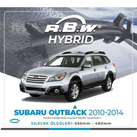 R.B.W Subaru Outback Hibrit 2010-2014 Ön Silecek Takımı