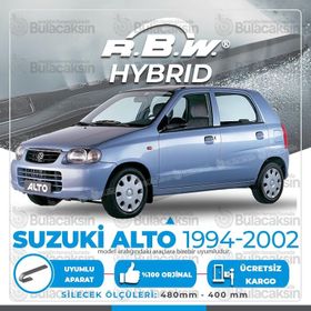 R.B.W Suzuki Alto Hibrit 1994-2002 Ön Silecek Takımı