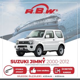 R.B.W Suzuki Jimny 2000-2012 Muz Silecek Takımı