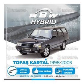 R.B.W Tofaş Kartal Hibrit 1982-2003 Ön Silecek Takımı