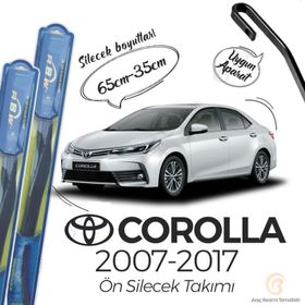 R.B.W Toyota Corolla 2007-2017 Hibrit Ön Silecek Takımı