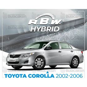 R.B.W Toyota Corolla Sedan Hibrit 2002-2006 Ön Silecek Takımı