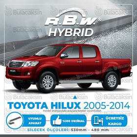 R.B.W Toyota Hilux Hibrit 2005-2012 Ön Silecek Takımı