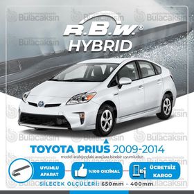 R.B.W Toyota Prius Hibrit 2009-2014 Ön Silecek Takımı